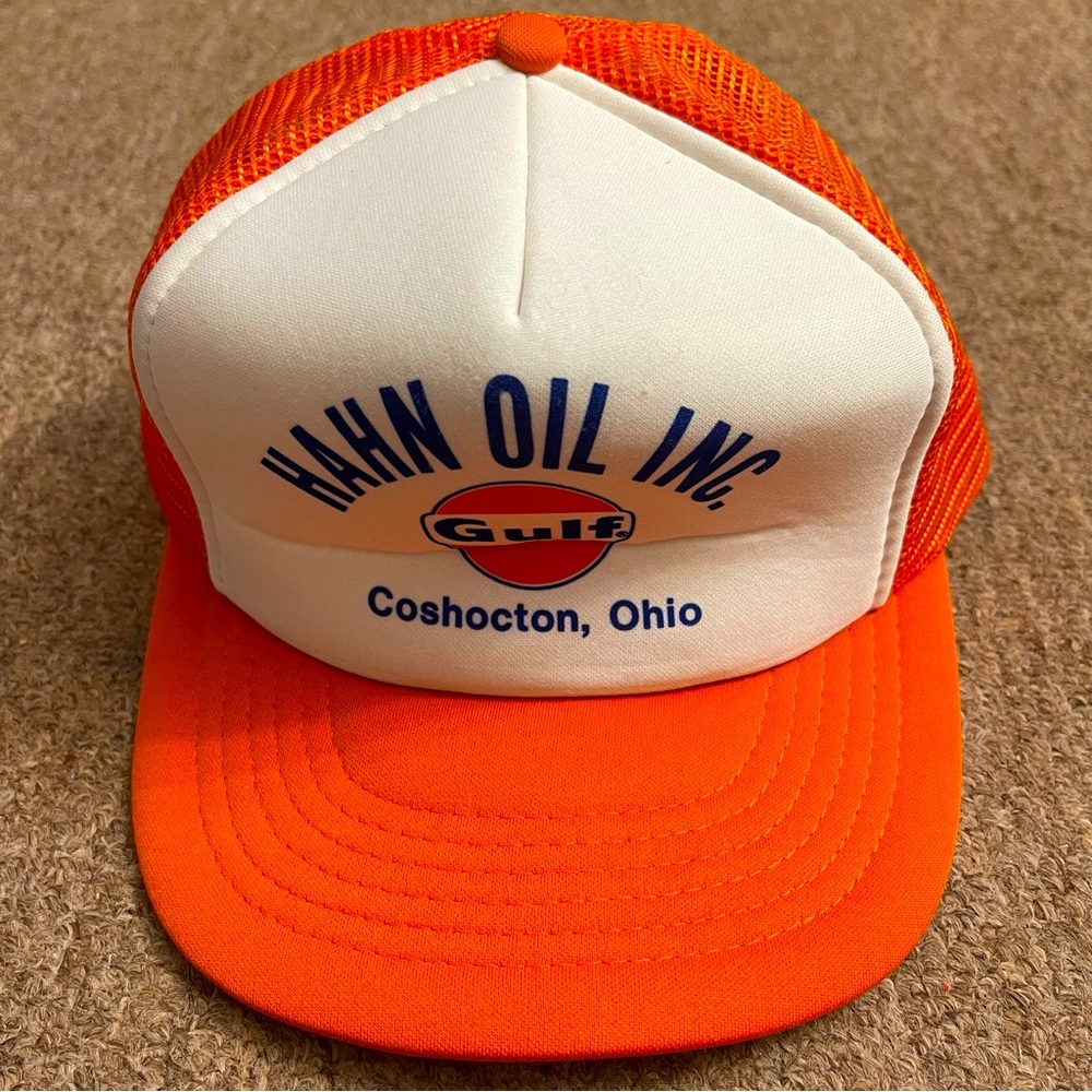 Vintage trucker Gulf ⛽️